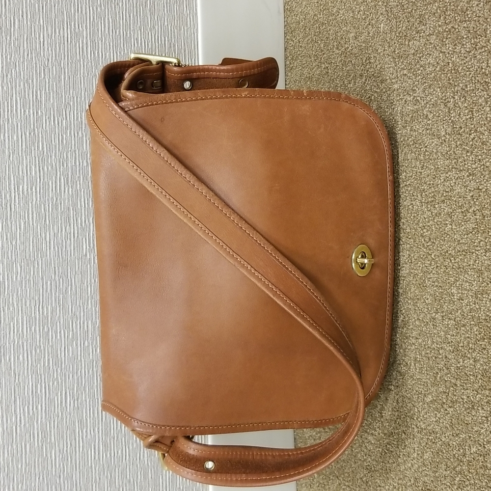 ✈️Vintage Coach British Tan Stewardess Bag, USA